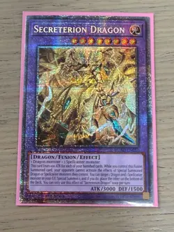 Secreterion Dragon (Starlight Rare) DUAD-EN037 Duelist's Advance 1st Edition - Image 3