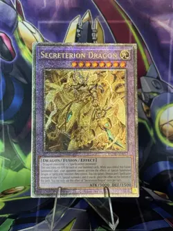 Yugioh Secreterion Dragon DUAD-EN037 1st-ed STARLIGHT RARE NM - Image 1