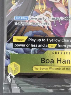 One Piece TCG Card Promo Boa Hancock Release Event Winner P-115 Foil Sealed NM - Image 5