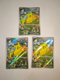 PIKACHU CBB1C 0708/09 POKEMON CARD GEM PACK FULL ART SIMPLIFIED CHINESE NM JM64 - Image 1