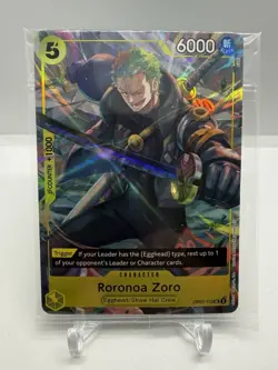 Roronoa Zoro (Illustration Box Vol.3) One Piece Promotion Cards OP07-113 Sealed - Image 1