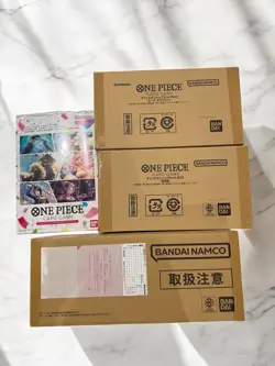 All 4 Sets Including Bandai One Piece Card Game 2nd Anniversary Set Unopened - Image 1