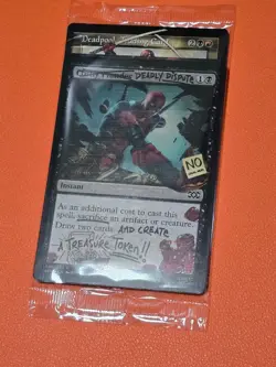 Deadpool, Trading Card 7127 FOIL (Near Mint) MTG Secret Lair IFYW Chase Sealed - Image 1