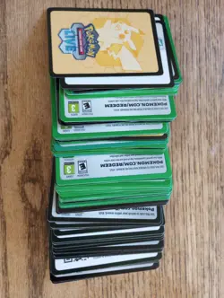 200+ Pokemon Code Cards - Image 1