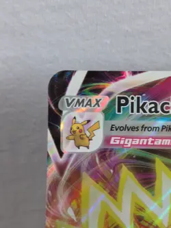 ⚡⚡Pikachu VMAX SWSH286 Jumbo Card Holo Black Star Promo W/Toploader - Image 2