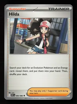 Hilda 084/086 White Flare Pokemon Card -B5 - Image 1