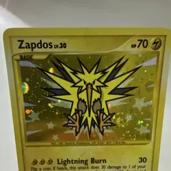 Pokemon Zapdos 150/147 Supreme Victors Secret Rare Holo Card 2009 English - Image 3