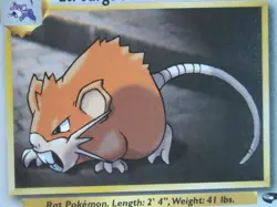 Lt. Surge's Raticate - 53/132 - Common WOTC TCG—Gym Challenge Pokemon Card - Image 2