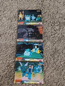 Pokemon Cards Mewtwo Strikes Back Lot of 4 -Round One Equals Defeat 26 38 31 32 - Image 1