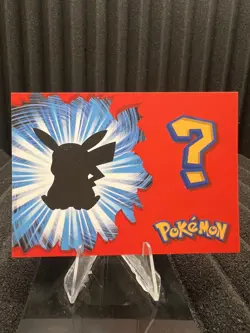 Pikachu #25 - Cracked Ice - Who's That Pokemon 2025 - Pokemon Card NM - Image 2