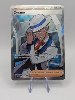 Pokemon TCG Cyrano Trainer Surging Sparks Ultra Rare Card 230/191 - NM - Image 1