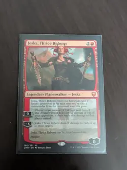 Jeska Thrice Reborn CMR MTG Card NM Condition - Image 1
