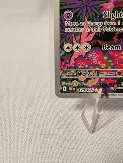 Pokemon Card - Elgyem (120/086) Sv: Black Bolt Illustration Rare Holo - Image 5