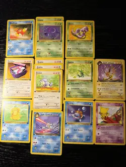 *NO RESERVE* 1st Edition Vintage Pokemon Card Lot Non Holo - Team Rocket - LP - Image 1