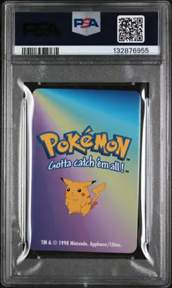 1998 KFC POKEMON CARD GAME #149 DRAGONITE PSA 7 - Image 2