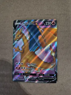 Charizard V SWSH050 SWSH: Sword & Shield Promo Cards Holo NM PK001290 - Image 1