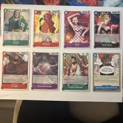 One Piece 8 Card Lot Op14-035 -002 EB03-007 -030 -044 -033 EB04-014 -029 Nm - Image 1