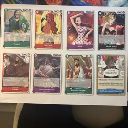 One Piece 8 Card Lot Op14-035 -002 EB03-007 -030 -044 -033 EB04-014 -029 Nm - Image 2