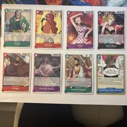One Piece 8 Card Lot Op14-035 -002 EB03-007 -030 -044 -033 EB04-014 -029 Nm - Image 5
