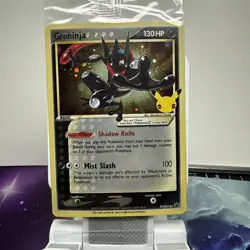 Greninja Gold Star SWSH144 SWSH: Sword & Shield Promo Cards Holo (Sealed) - Image 1