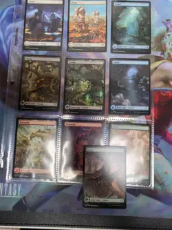 MTG Lorwyn Eclipsed - Complete Set Of Full Art Basic Lands - Image 1