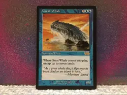 Great Whale - Urza's Saga - MTG - Magic the Gathering LP - Image 1