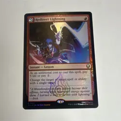 Magic: The Gathering Redirect Lightning Avatar Red Rare Foil Instant MTG - Image 1