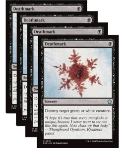 Deathmark x 4 | Magic the Gathering MTG | Foundations | Uncommon | NM fresh edh - Image 1