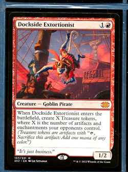 171 Dockside Extortionist Double Masters 2022 2X2 #107 Never Played MTG - Image 1
