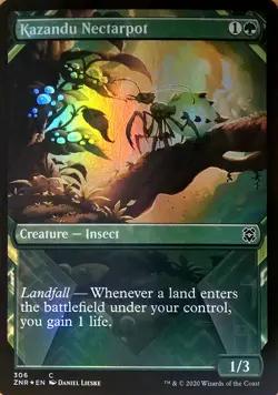 X 1 Kazandu Nectarpot FOIL NM-M Zendikar Rising 306 MTG Magic The Gathering - Image 1