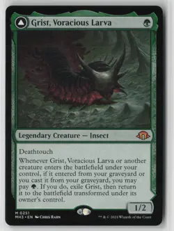 Grist, Voracious Larva 251 Mythic Modern Horizons 3 Near Mint - Image 1