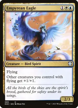 Empyrean Eagle NonFoil Kaldheim Commander 85 NM MTG - Image 1