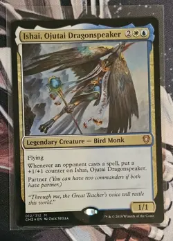 Ishai, Ojutai Dragonspeaker Foil - Commander Anthology Volume II - Image 1