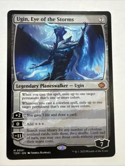 Ugin, Eye of the Storms - MTG - 2025 - Promo Pack - Mythic Planeswalker LP - Image 1