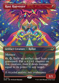 x1 Rust Harvester - Borderless R MTG Edge of Eternities M/NM, English - Image 1
