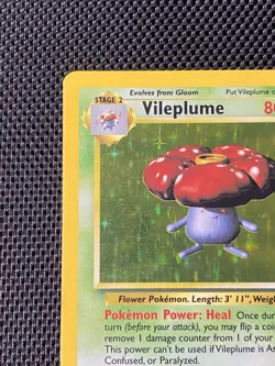 Vileplume - Jungle Holo Rare 15/64 - Pokemon TCG (Vintage WOTC) - LP/MP - Image 2