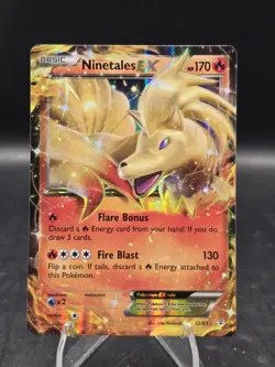 Pokemon TCG Ninetales ex XY 13/83 Generations Ultra Rare Holo NM - Image 1
