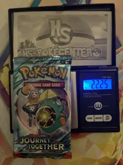 Heavy! Over 22.25 Gram Pokemon Journey Together Booster Pack Sealed - Image 1