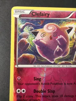 Clefairy 81/122 Breakpoint Reverse Holo - Pokemon TCG 2016 LP Excellent - Image 5