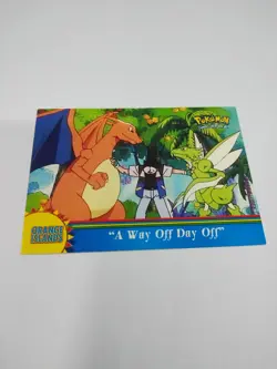 MINT A Way Off Day Off OR15 Charizad Topps Series 3 Orange Blue Logo 1st Print - Image 1
