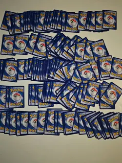 Pokemon TCG Paldean Starters shiny holo lot of 156 sheets. JM64 - Image 5