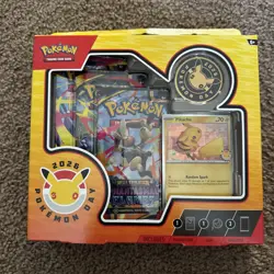 Pokemon TCG: Pokemon Day 2026 Collection Box 30th Anniversary Factory SEALED! - Image 1