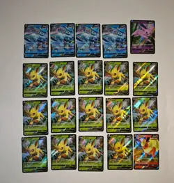 pokemon tcg lot 108 Eevee.9 types Eevee.Umbreon.Sylveon. Vaporeon.Leafeon JM64 - Image 2