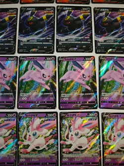 pokemon tcg lot 108 Eevee.9 types Eevee.Umbreon.Sylveon. Vaporeon.Leafeon JM64 - Image 4