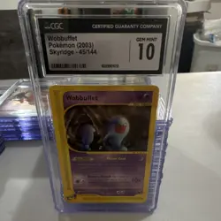 Pokemon Wobbuffet Skyridge 45/144 Gem Mint CGC 10 English 2003 - Image 1