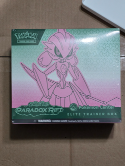 Paradox Rift Iron Valiant Elite Trainer Box ETB Pokemon Center Exclusive, Sealed - Image 2