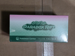 Paradox Rift Iron Valiant Elite Trainer Box ETB Pokemon Center Exclusive, Sealed - Image 4