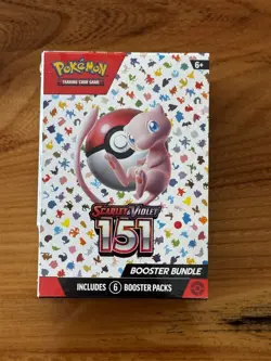 POKEMON TCG SCARLET & VIOLET 151 BOOSTER BUNDLE BOX FACTORY SEALED NEW 6 PACKS G - Image 1