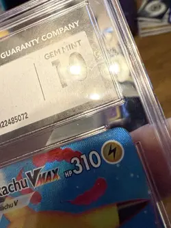 Pokemon Surfing Pikachu VMAX Celebrations Ultra Rare Holo CGC 10 #009 - Image 4