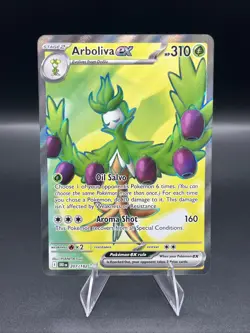 Pokemon Arboliva ex 207/182 Sv10: Destined Rivals Holo - Image 1